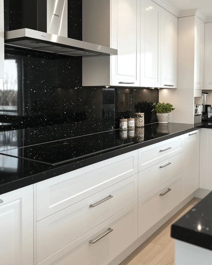 Unique Black Sparkle