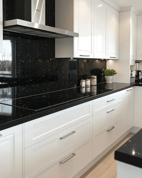 Unique Black Sparkle